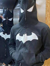 Bat Embroidered Zip-Up Hoodie – Dark & Stylish Comfort